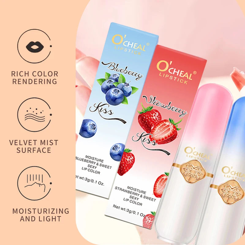 O'CHEAL Fruity Magic Lip Balm – Temperature Changing & Moisturizing