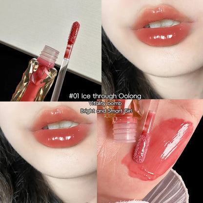 💖 Maxfine High-Shine Mirror Lip Gloss– Long-Lasting & Moisturizing!