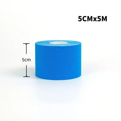 Kinesiology Sports Tape – Elastic Muscle Support for Pain Relief & Recovery