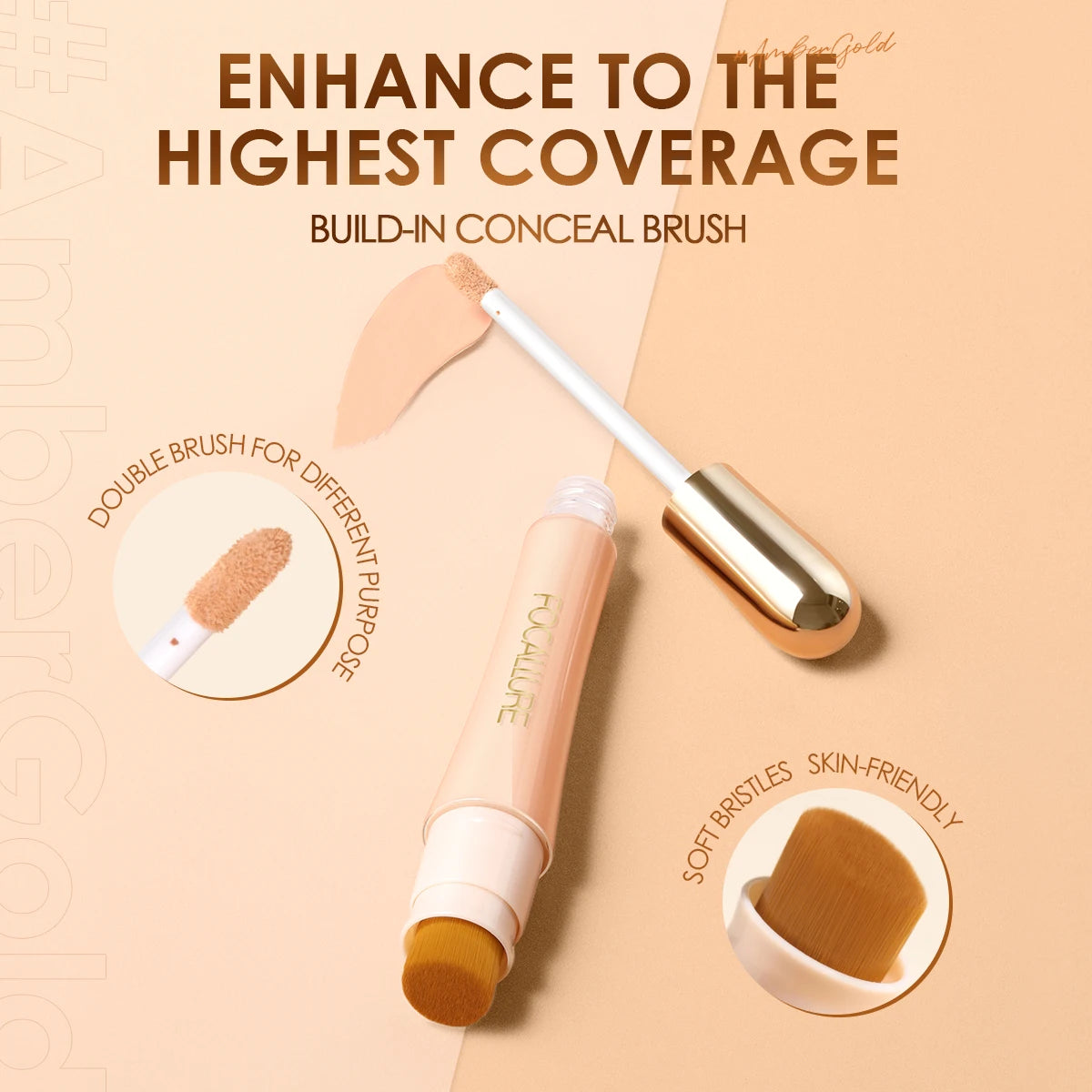 FOCALLURE Full Coverage Concealer – Your Secret to Perfect Skin!