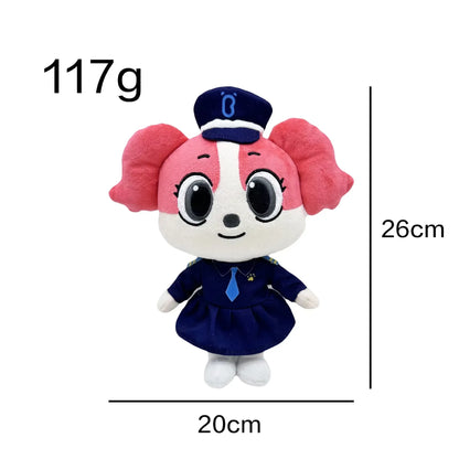 Sheriff Labrador Dog Plush Toy – Soft Security Cartoon Doll for Boys & Girls