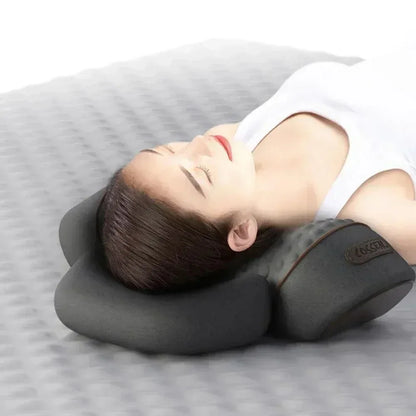 Electric Neck Massager Pillow – Hot Compress & Traction for Pain Relief