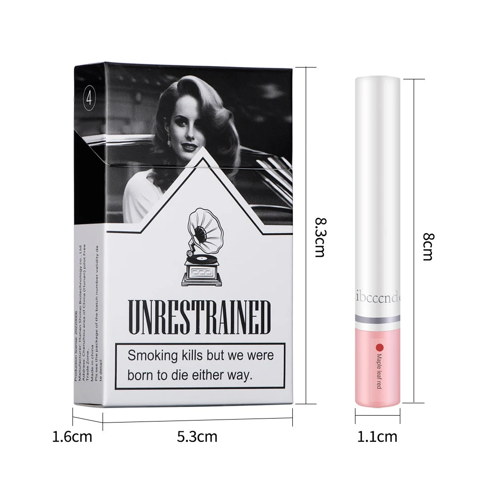 🚬 4-Piece Cigarette Matte Lipstick Set – Matte, Waterproof & Long-Lasting Lip Tint