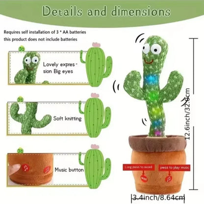 Dancing Talking Cactus Toy