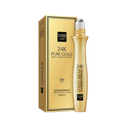 24K Gold Eye Roller Cream – Hydrating & Dark Circle Removal Eye Cream