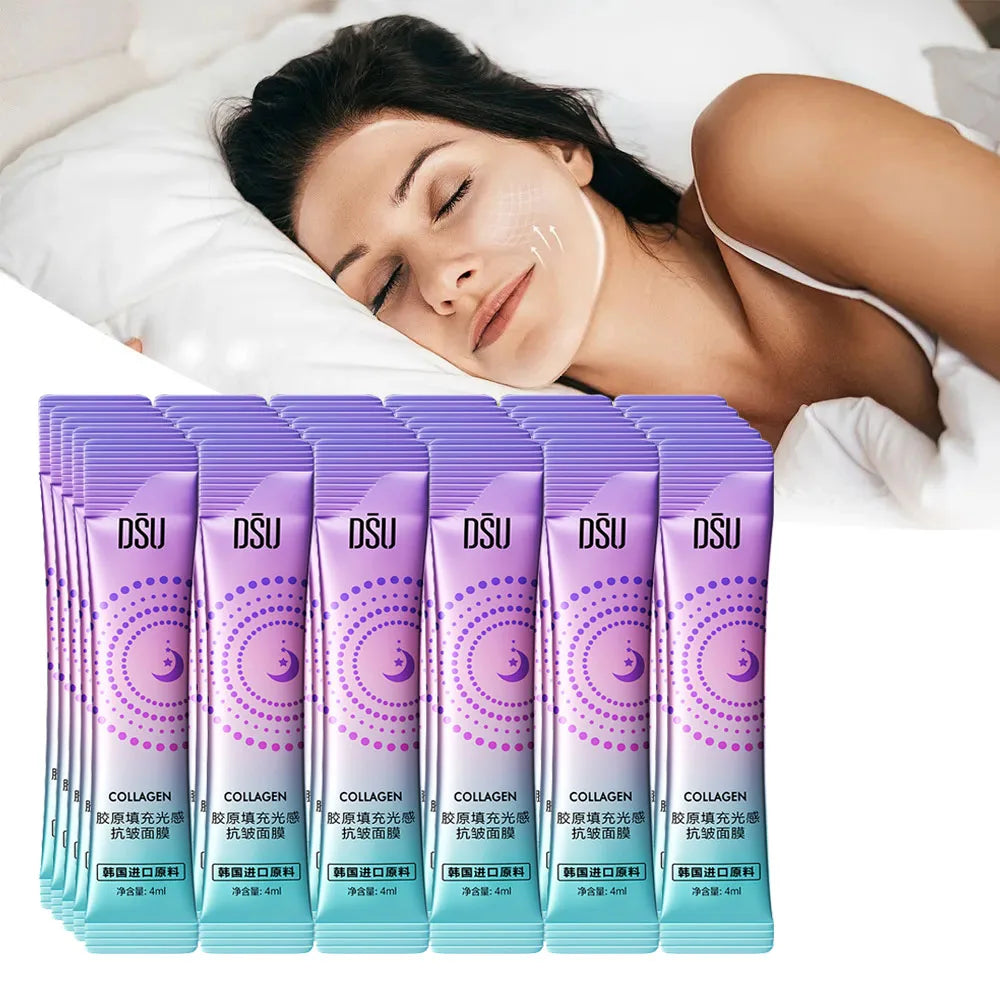 30pcs Anti Wrinkle Collagen Sleeping Face  Masks