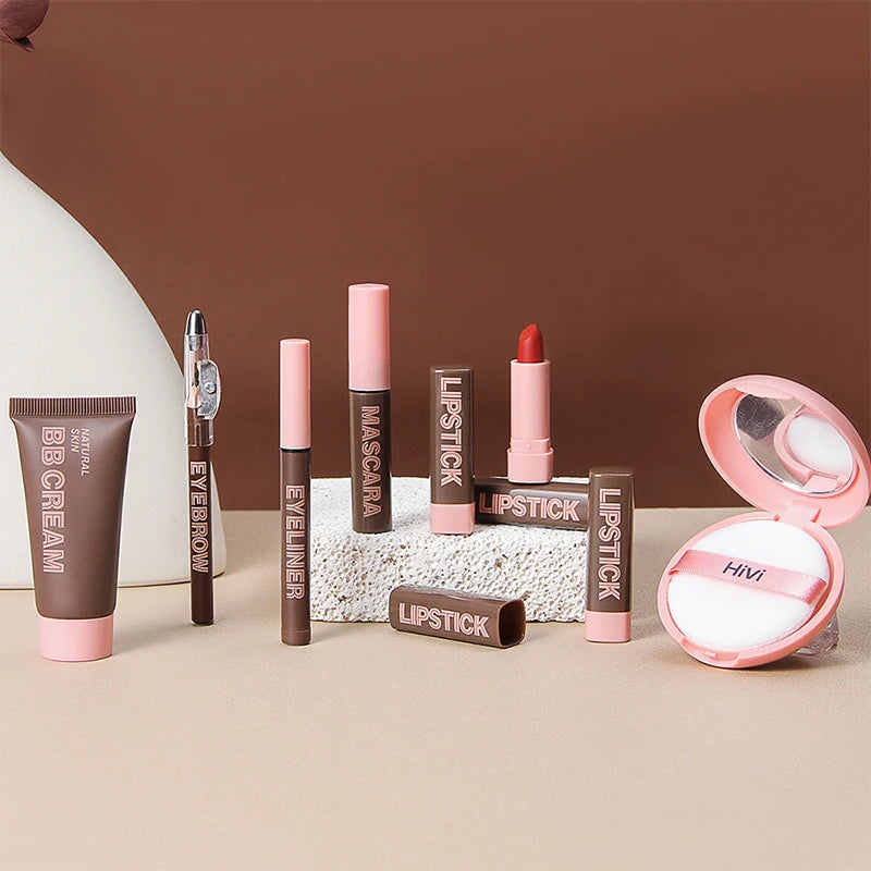 Makeup Gift Box – Stunning Powder & Lipstick Set in a Beautiful Gift Box
