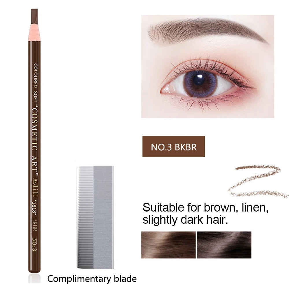 Professional Eyebrow Enhancer Pencil – Waterproof & Smudge-Proof