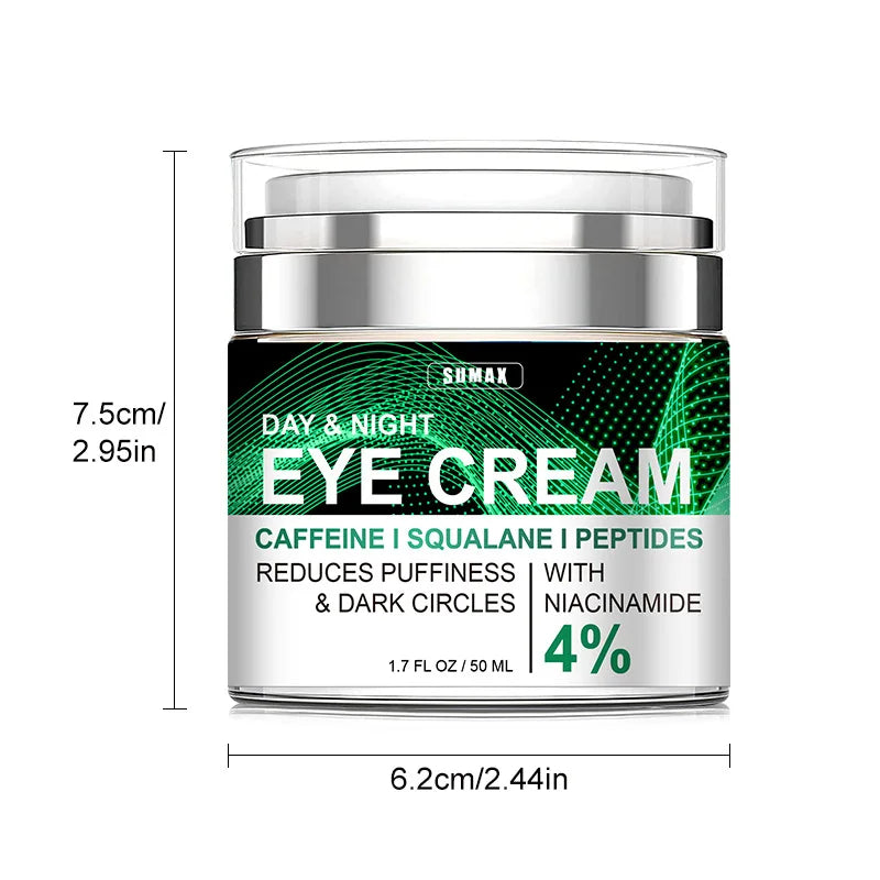 Day & Night Eye Cream – Anti Dark Circles, Eye Bags & Firming Moisturizer