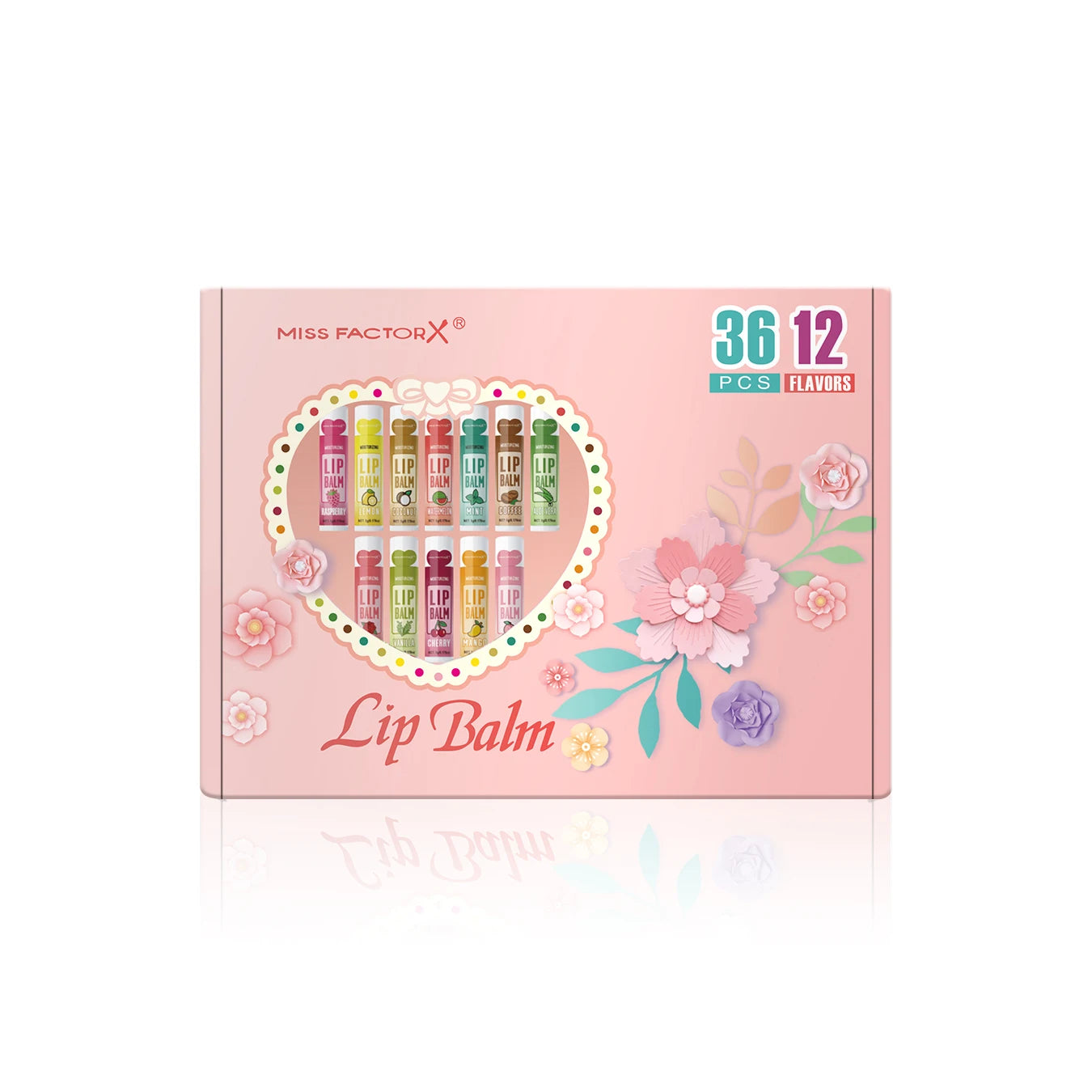 36PCS Moisturizing Lip Balm Set – Hydrating & Brightening for Soft, Smooth Lips