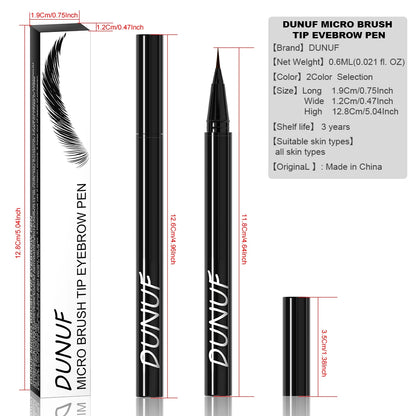 2-Color Ultra-Fine Waterproof Eyebrow Pencil – Long-Lasting & Smudge-Proof