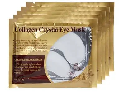 10Pairs Gold Collagen Crystal Eye Mask – Reduce Puffiness, Wrinkles & Dark Circles