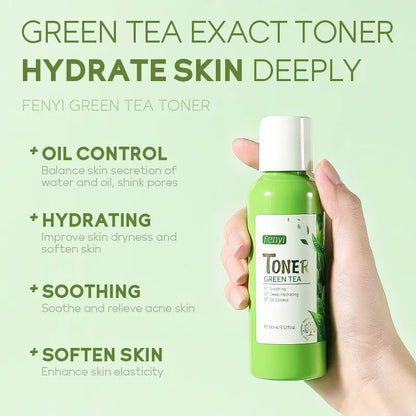 Green Tea Toner – Oil Control & Deep Hydration