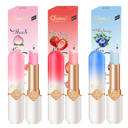 O'CHEAL Fruity Magic Lip Balm – Temperature Changing & Moisturizing