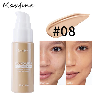 12-Color Liquid Foundation