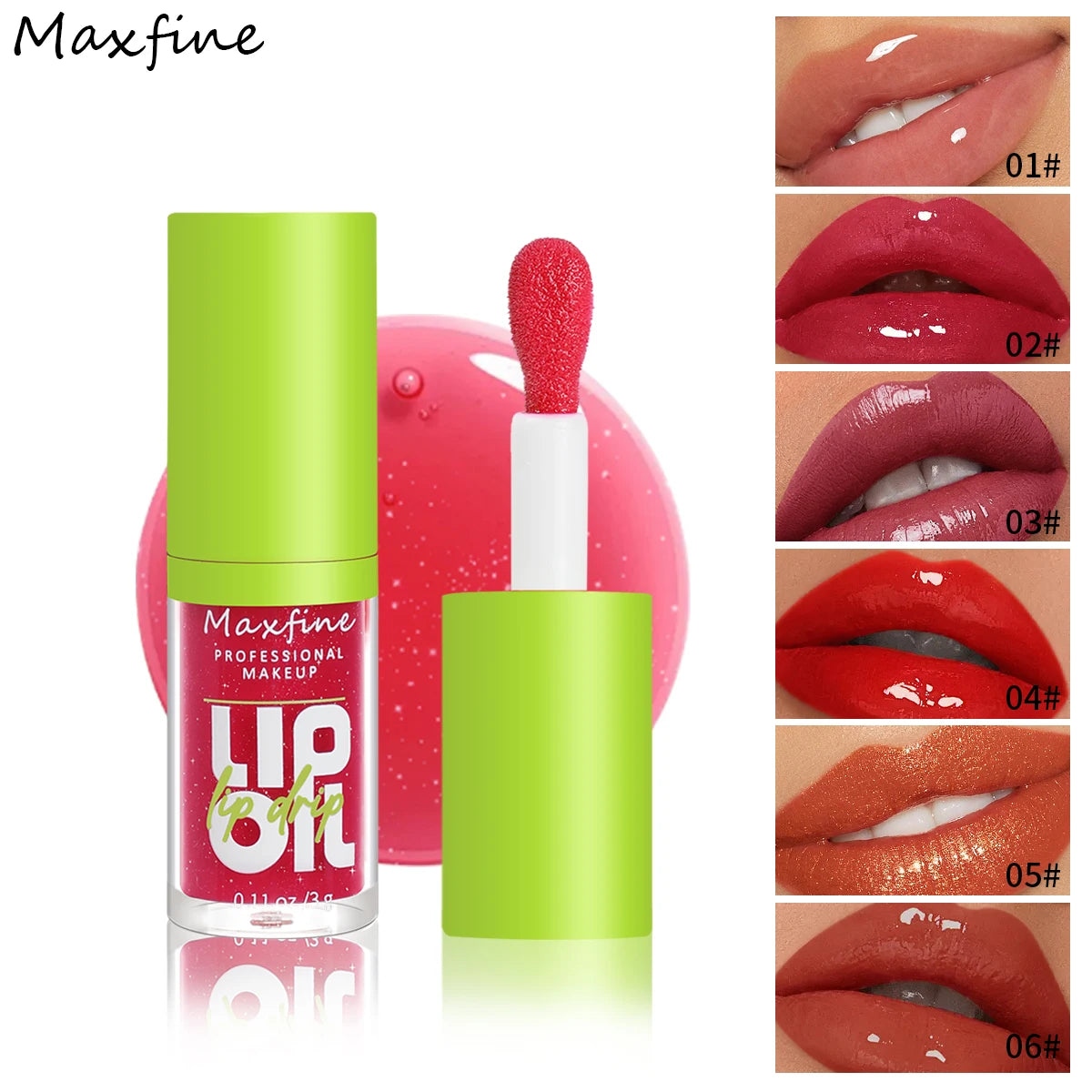 ✨ 6-Tone Moisturizing Luminous Lip Gloss – Hydrating & Natural Lip Enhancer