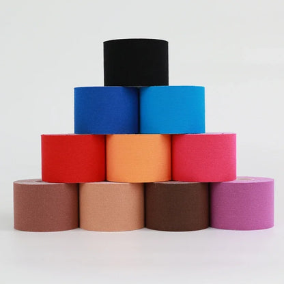 Kinesiology Sports Tape – Elastic Muscle Support for Pain Relief & Recovery