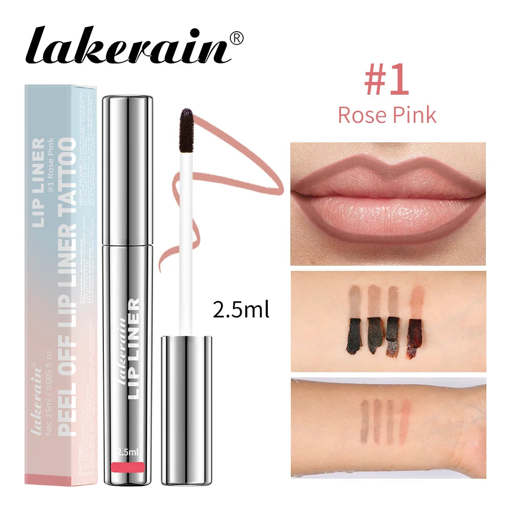 💄 Peel-Off Tattoo Matte Lip Liner – Long-Lasting & Waterproof!