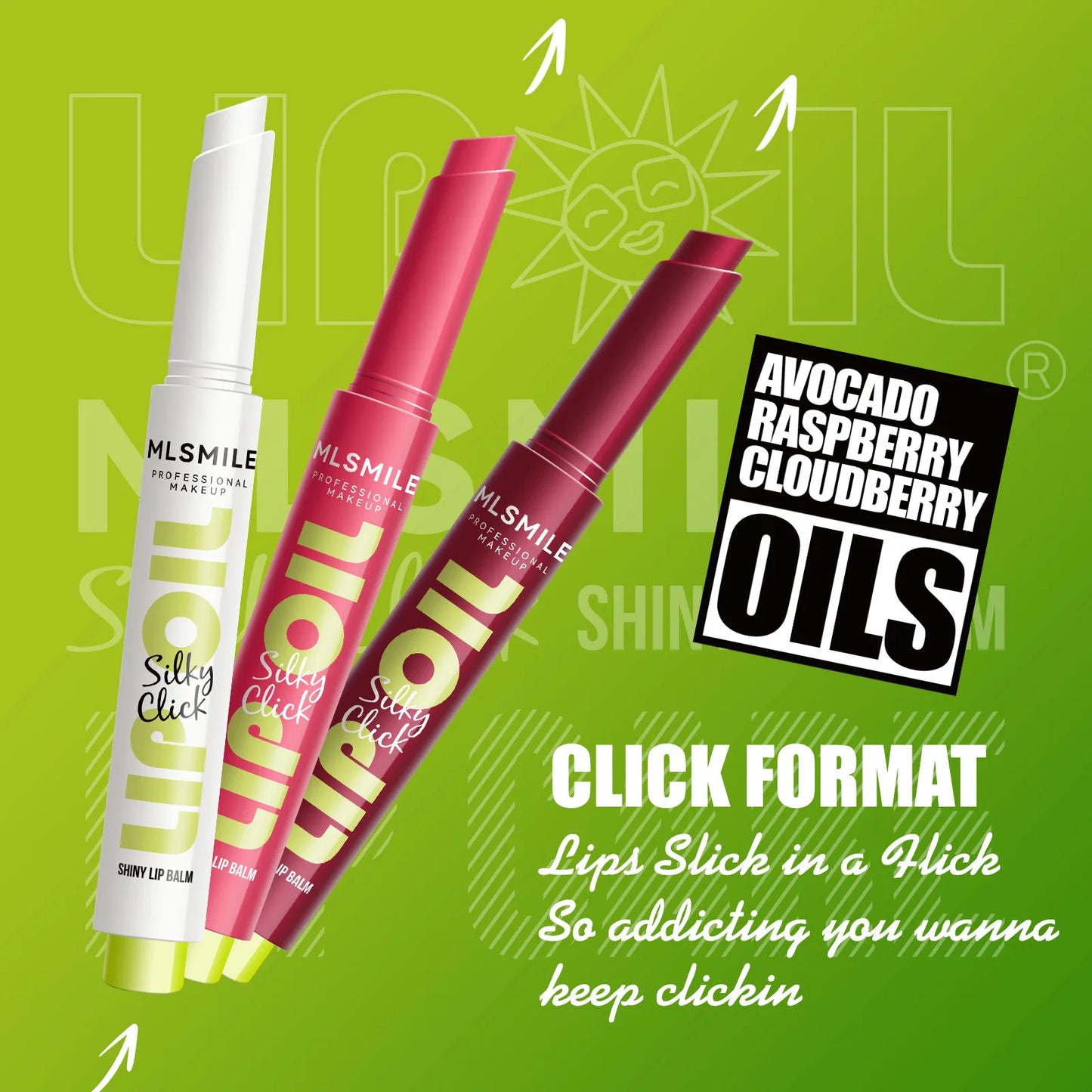 MLSMILE Silky Click Lip Gloss – High-Shine, Hydrating & Long-Lasting Glow