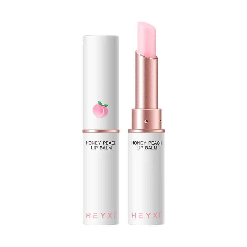 Honey Peach Lip Balm –  Hydrating & Plumping Lip Care