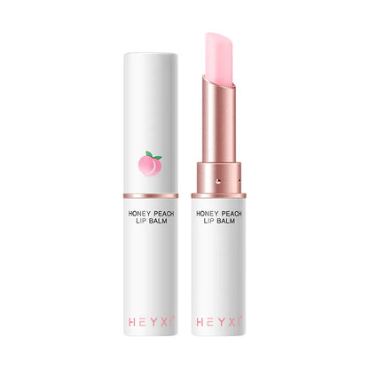 Honey Peach Lip Balm –  Hydrating & Plumping Lip Care