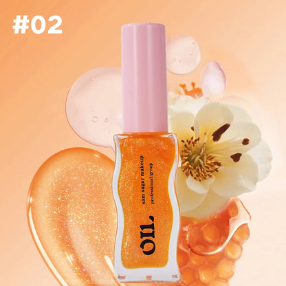 🍓 Juicy Fruit Honey Lip Oil – Hydrating & Plumping Shine!