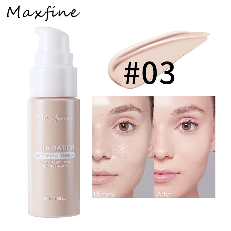 12-Color Liquid Foundation