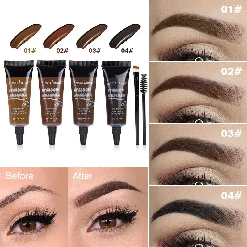 Professional Waterproof Eyebrow Enhancer Cream – Long-Lasting & Natural Look