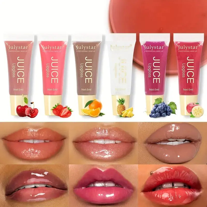 🌈 Hydrating Jelly Pout Lip Gloss – Smooth & Plump Lips! 💖