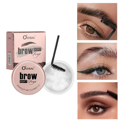 Waterproof 3D Eyebrow Styling Gel Wax  – Long-Lasting & Quick-Drying Brow Perfection!