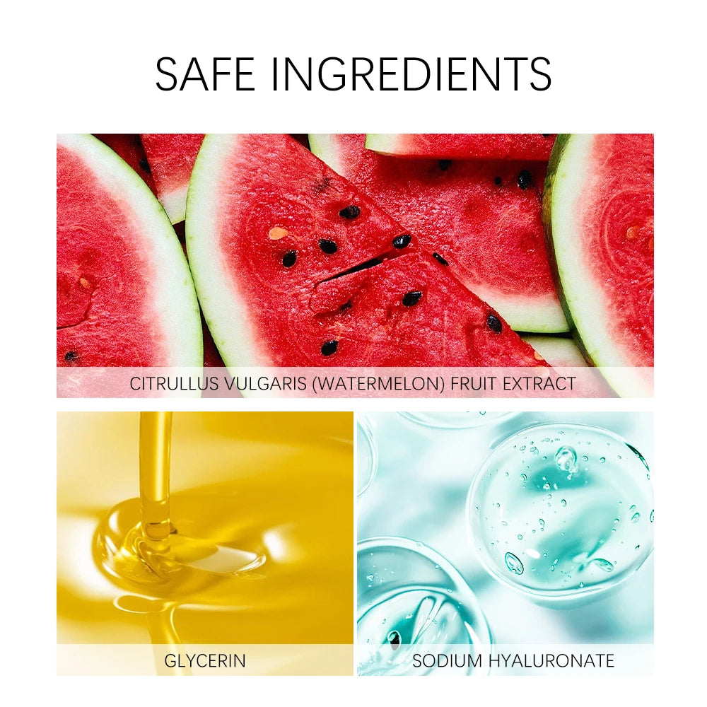 🍉 Watermelon Niacinamide Serum  – – Brighten, Hydrate & Prime Your Skin!