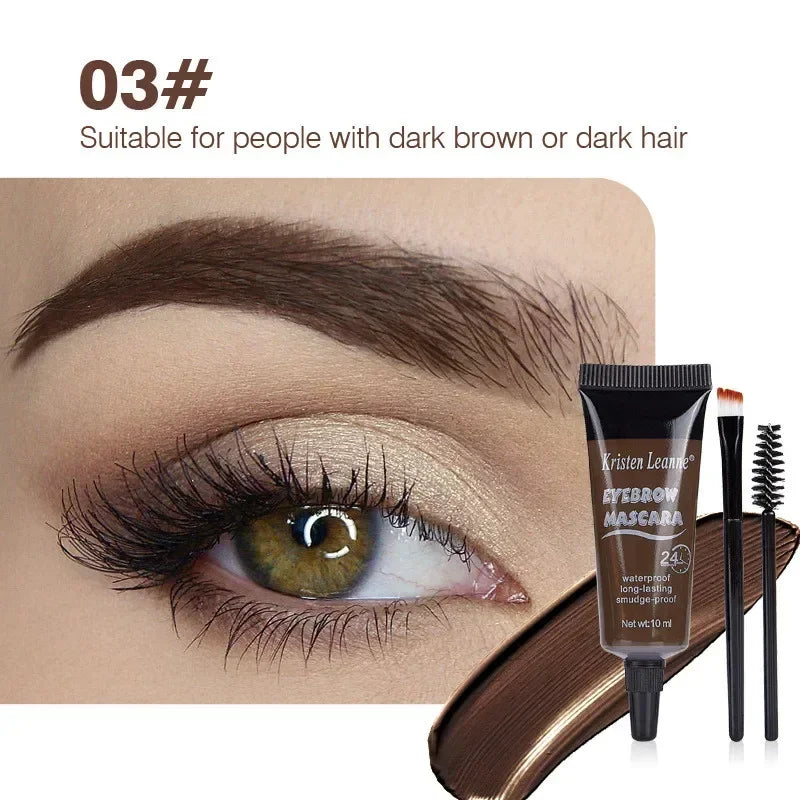 Professional Waterproof Eyebrow Enhancer Cream – Long-Lasting & Natural Look