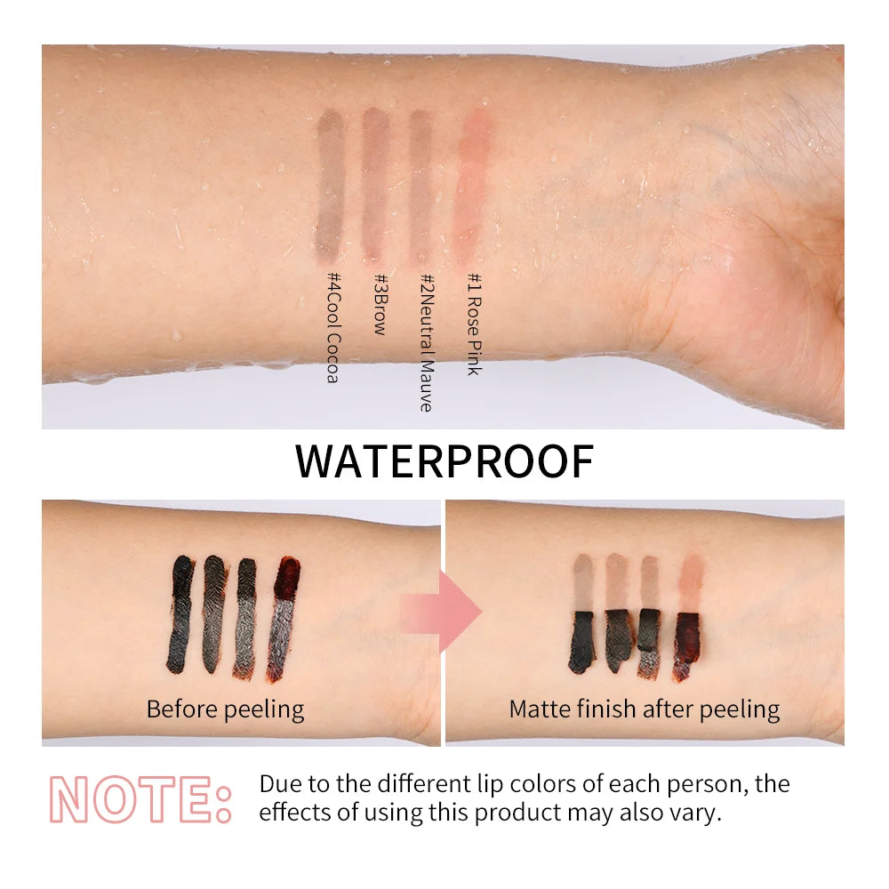 💄 Peel-Off Tattoo Matte Lip Liner – Long-Lasting & Waterproof!