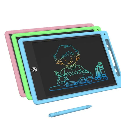 Kids LCD Drawing Tablet – 6.5/8.5/10/12 Inch Rechargeable Erasable Board with Stylus