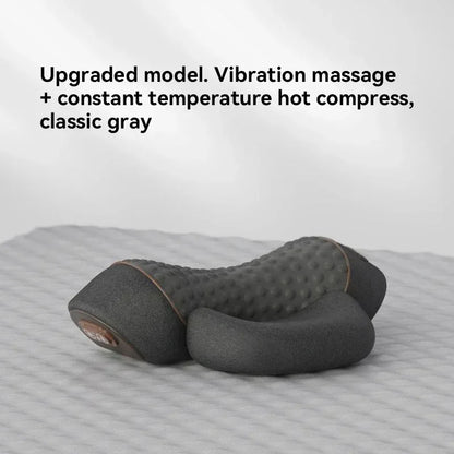 Electric Neck Massager Pillow – Hot Compress & Traction for Pain Relief