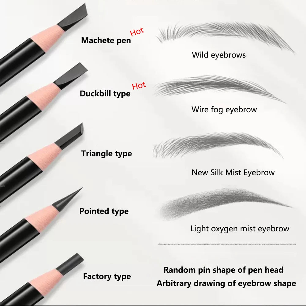 Professional Eyebrow Enhancer Pencil – Waterproof & Smudge-Proof