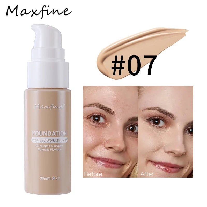 12-Color Liquid Foundation