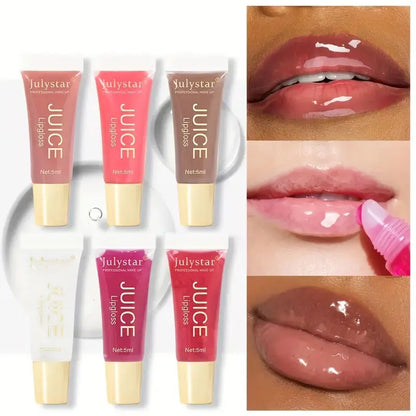 🌈 Hydrating Jelly Pout Lip Gloss – Smooth & Plump Lips! 💖