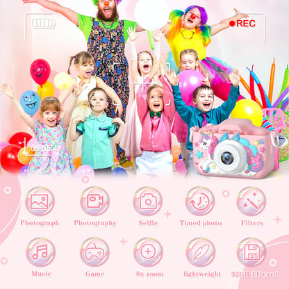 Children’s 1080P HD Camera – Fun Digital Video Camera Toy for Boys & Girls
