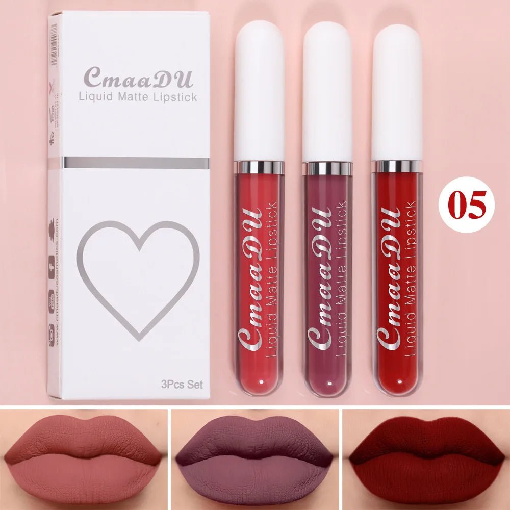 💋 Cmaa Du Matte Liquid Lipstick – No Smudge, No Fade!