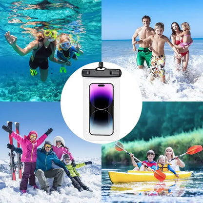 Universal Waterproof Phone Case –Swimming, Boating & Beach Safe Pouch