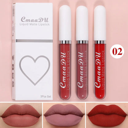 💋 Cmaa Du Matte Liquid Lipstick – No Smudge, No Fade!