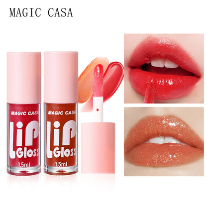 💖 Magic Casa 6-Piece Hydrating Jelly Lip Gloss  Oil – Long-Lasting Moisture & Shine!