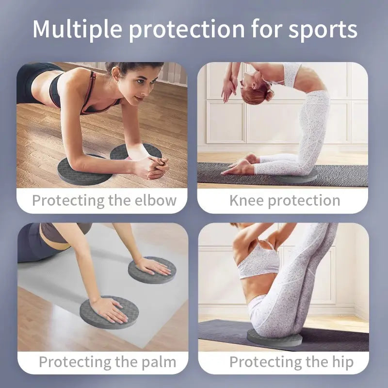 Yoga Knee Pads 2-Pack – Extra Thick Cushion for Knee & Elbow Support