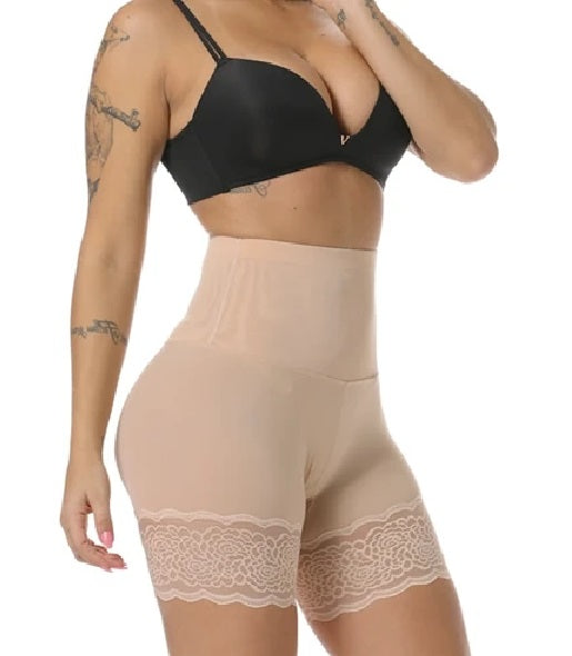 High Waisted Lace Shaper Shorts