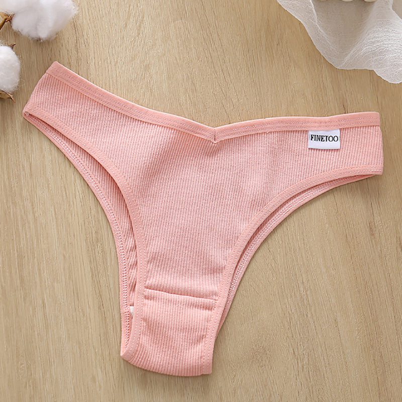 4PCS/Set Low Waist Cotton Panties