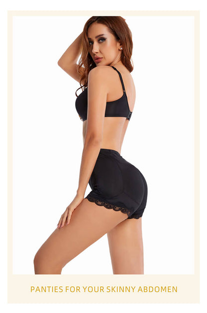 Hip Padded Lace Shapewear Shorts