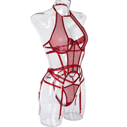 Sensual Transparent Bandage Lingerie Set