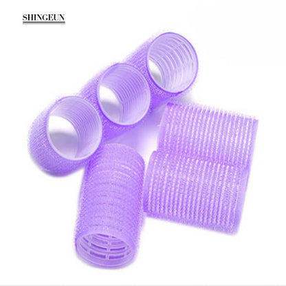 Jumbo Hair Rollers Curler 6 Pcs