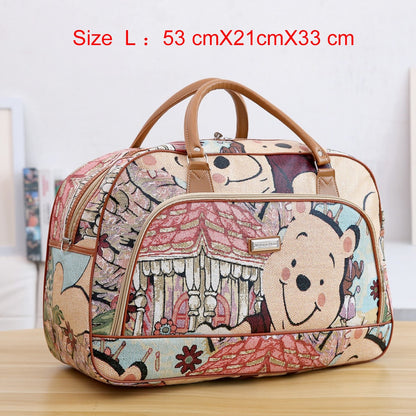 Fashionable Print Travel Duffle Bag